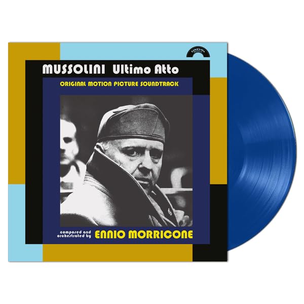 Ennio Morricone - Mussolini Ultimo Atto / O.S.T. (Blue Vinyl)