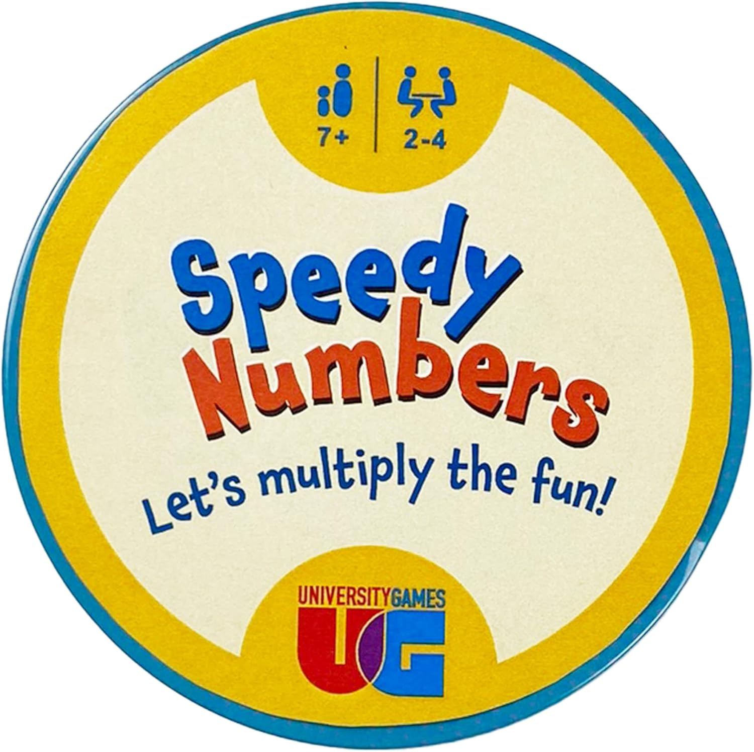 Speedy Numbers Age 7+, Red, Blue, Yellow