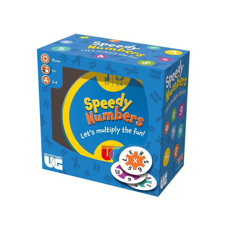 Speedy Numbers Age 7+, Red, Blue, Yellow