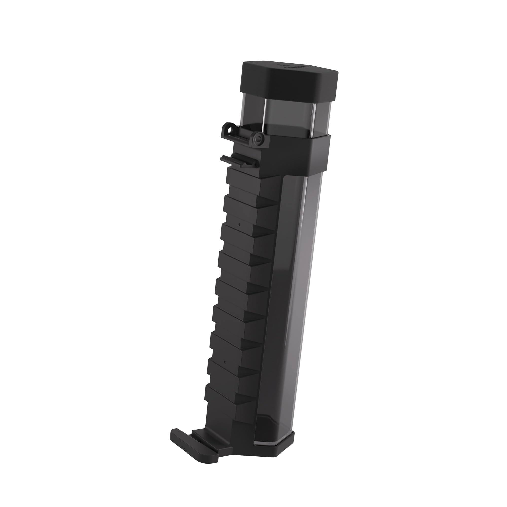 Gamegenic, Game Castle Tube Holder - Black, 2 Holders Including One Playmat Tube, for Standard Size Playmats, Colour: Black