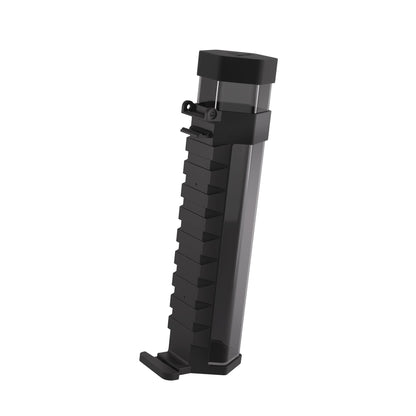 Gamegenic, Game Castle Tube Holder - Black, 2 Holders Including One Playmat Tube, for Standard Size Playmats, Colour: Black