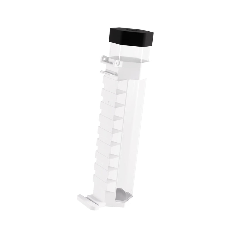 Gamegenic, Game Castle Tube Holder - White, 2 Holders Including One Playmat Tube, for Standard Size Playmats, Colour: White
