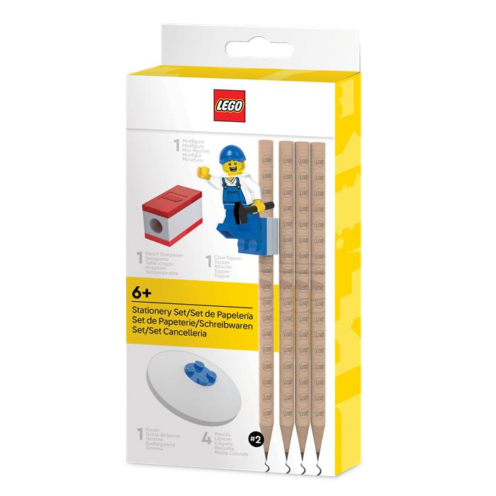 LEGO Pencil Set with Minifigure