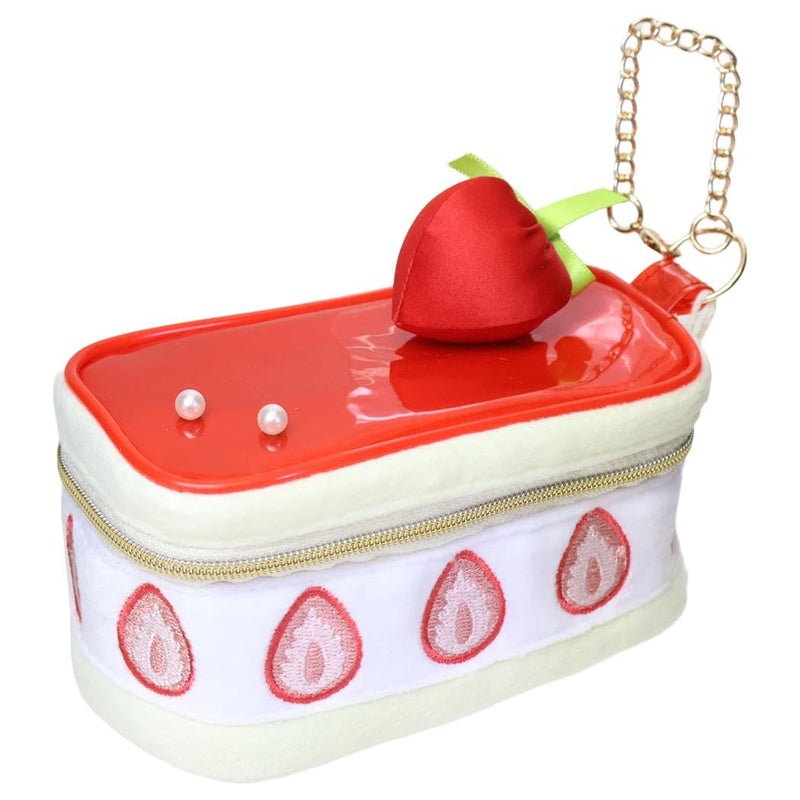 Marushin Pouch Yup! Fregie Cake Dessert Fur Fabric with Chain 0585029300