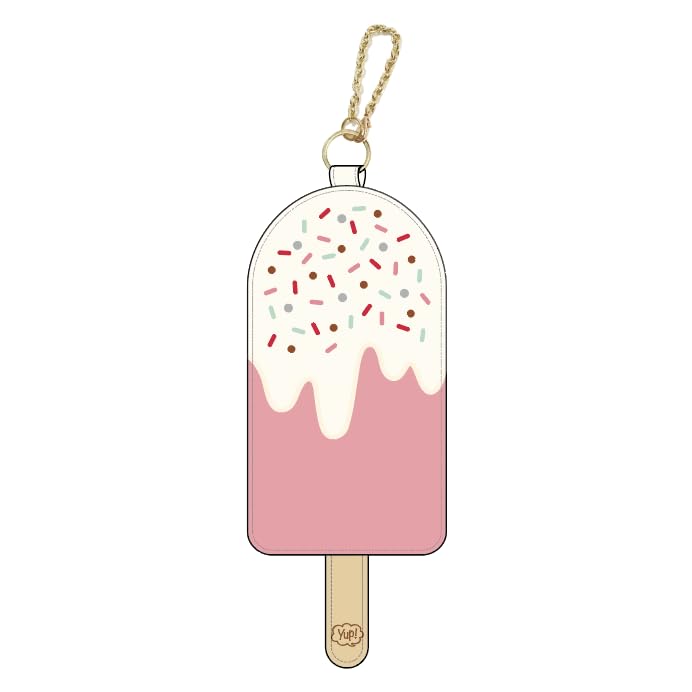 Marushin Pouch Yup! Sweet Ice Bar Bead Applique Embroidery 0585030800