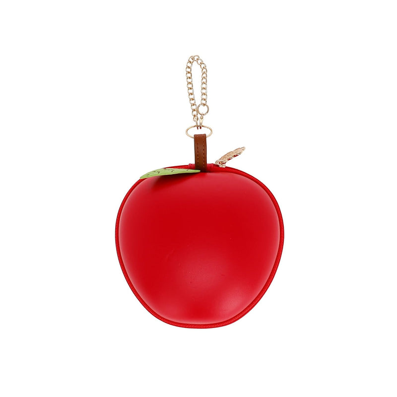 Marushin Pouch Yup! Fresh Apple Synthetic Leather Applique Embroidery 0585032500