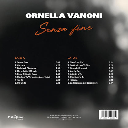 Ornella Vanoni - Senza Fine (180G) (Coloured Vinyl)