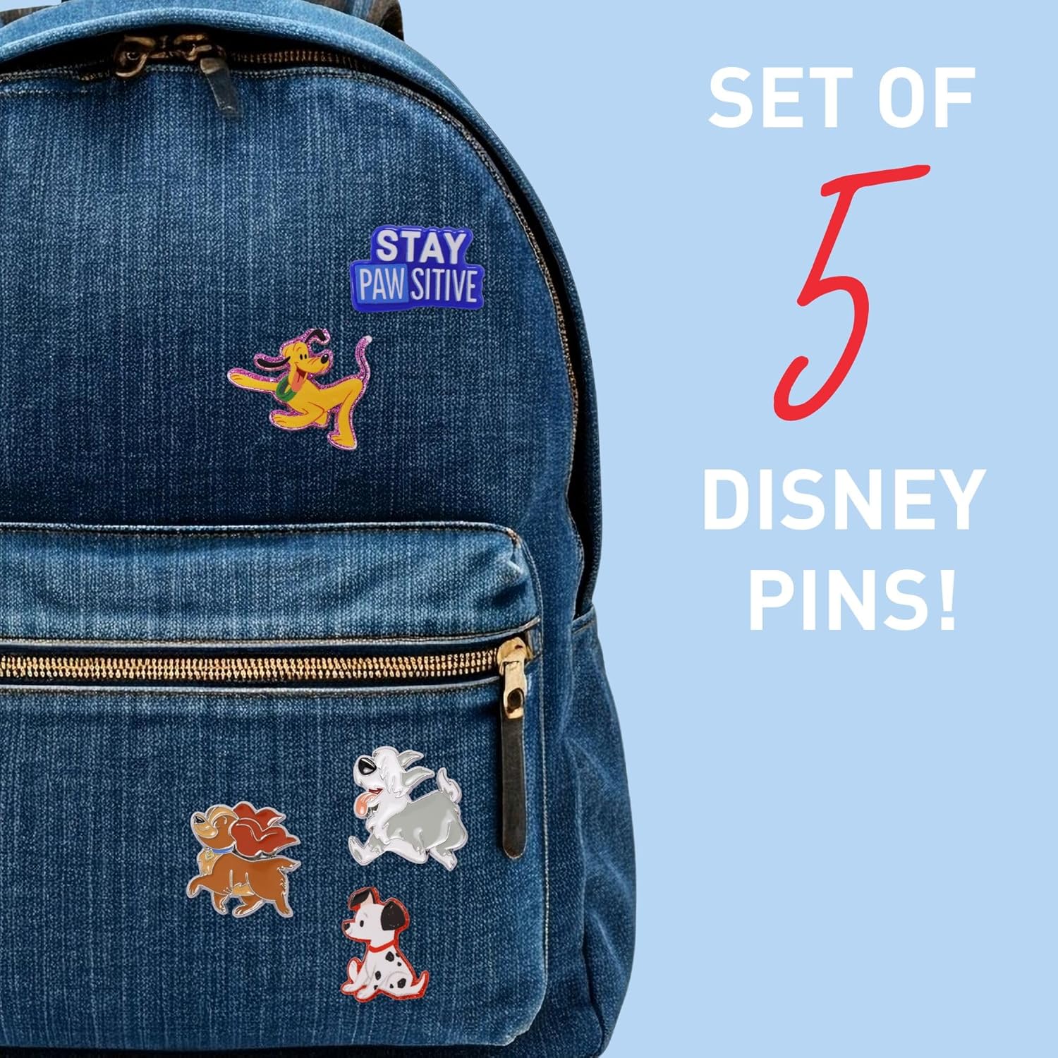 Disney - Dog Pin Badges
