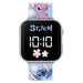 Disney Lilo & Stitch Blue Printed Strap LED Watch LAS4200