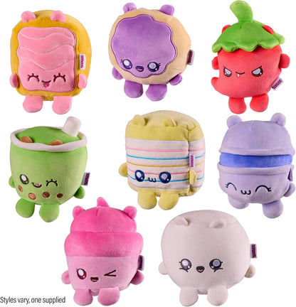 Trendy Self-Care Toycessories. Stuffie & Matching Lip Balm Set with lip balm holder and storage case. (assorted), Styles Vary