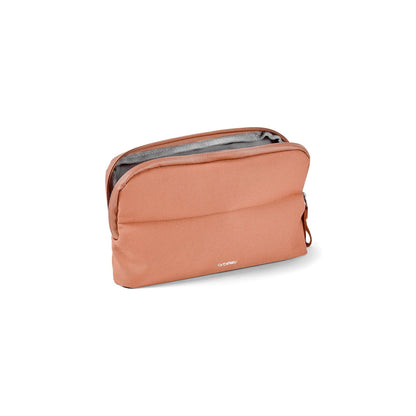 orbitkey Desk Pouch Organiser – Leather-Free Portable Tech Case with Compartments for Cables, Chargers & Accessories – Slim Travel Storage Bag for Office Desk, Workstation & Everyday (Rose