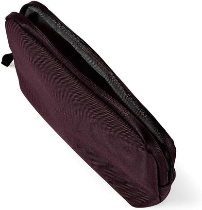 orbitkey Desk Pouch Organiser – Leather-Free Portable Tech Case with Compartments for Cables, Chargers & Accessories – Slim Travel Storage Bag for Office Desk, Workstation & Everyday (Plum