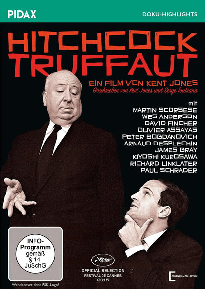 Hitchcock/Truffaut / Die preisgekrönte Dokumentation über den „Meister der Spannung“ Alfred Hitchcock (Pidax Doku-Highlights
