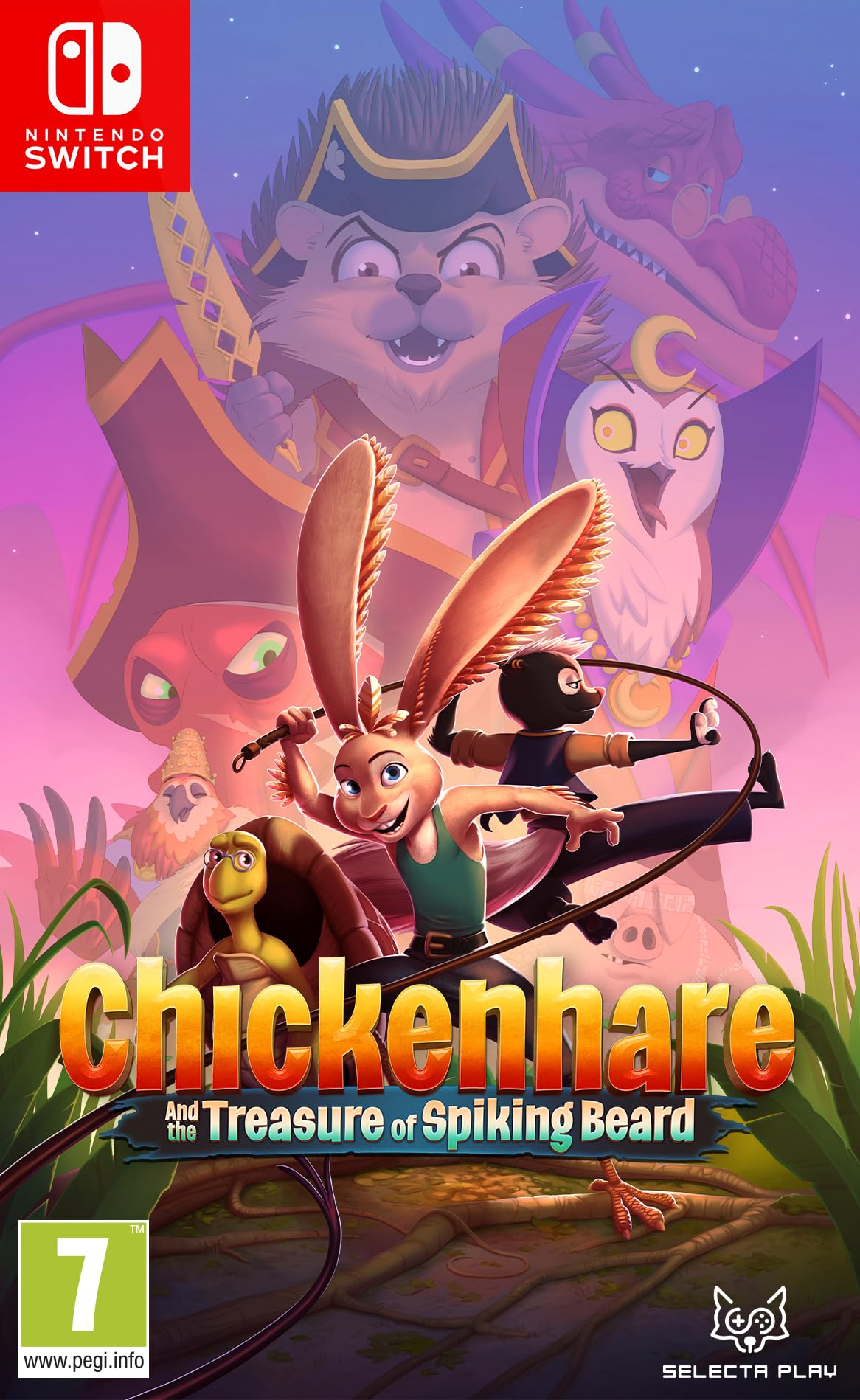 Chickenhare And The Treasure of Spiking Beard (Nintendo Switch)
