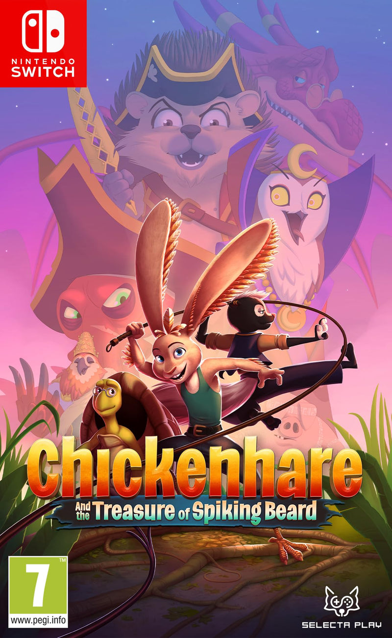 Chickenhare And The Treasure of Spiking Beard (Nintendo Switch)