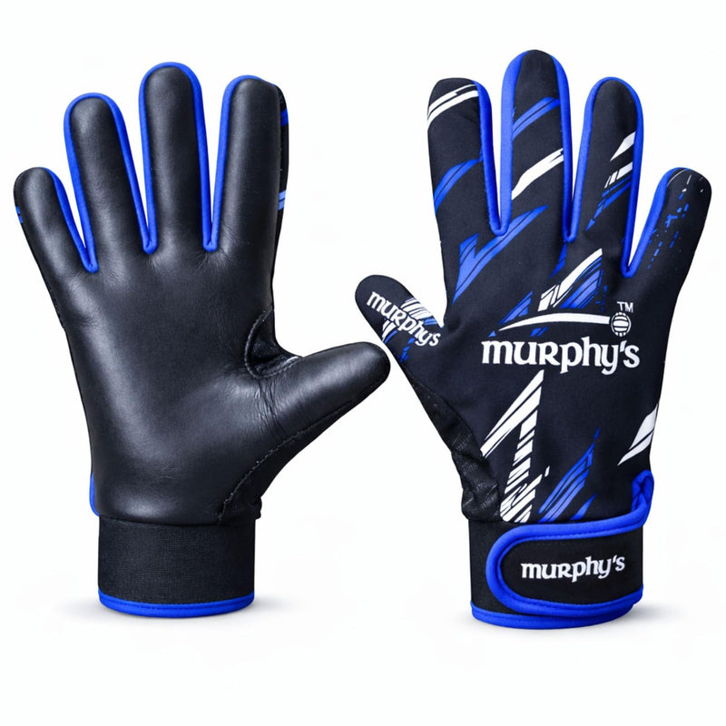Murphy's Vision Gaelic Gloves, GAA Premium Latex Grip, Ventilated Finger Inset, Adjustable Wrist Strap, Wet Weather Ball Control