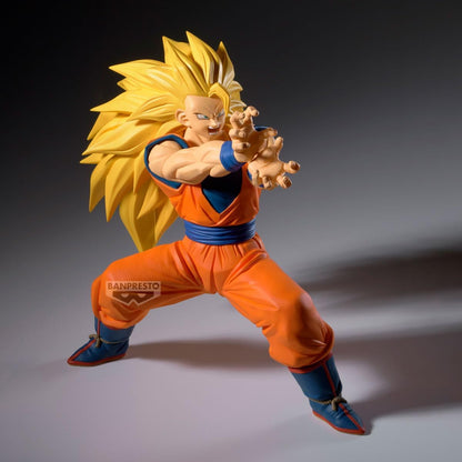 Banpresto Actionfigur Goku Super Saiyan 3 (Vs Majin Buu (Pure)) Dragon Ball Z - Match Makers 16 cm - BP30056P Mehrfarbig - Sammelfigur - Ideal für Anime-Fans