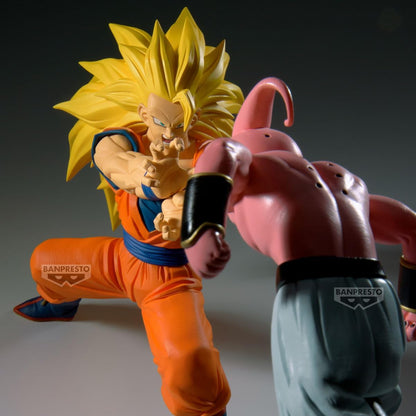 Banpresto Actionfigur Goku Super Saiyan 3 (Vs Majin Buu (Pure)) Dragon Ball Z - Match Makers 16 cm - BP30056P Mehrfarbig - Sammelfigur - Ideal für Anime-Fans