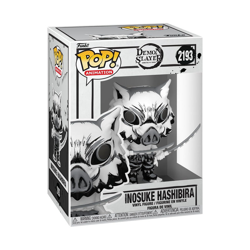 Funko POP! Animation: Demon Slayer - Inosuke - Sumi-Ink - Sammelbare Vinylfigur - Geschenkidee - Offizielles Merchandise - Spielzeug für Kinder & Erwachsene - Modellfigur für Sammler