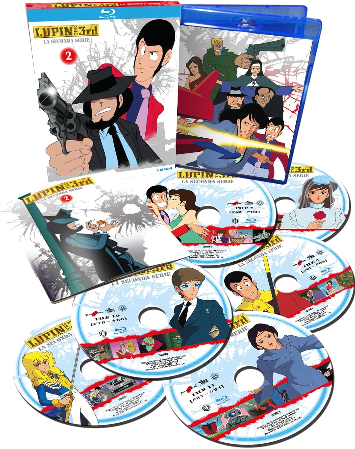 Lupin Iii - La Seconda Serie #02 (6 Blu-Ray) - (Italian Import)