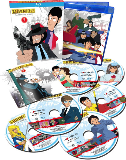 Lupin Iii - La Seconda Serie #02 (6 Blu-Ray) - (Italian Import)