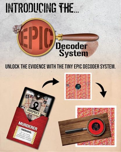 Tiny Epic Crimes Kickstarter Deluxe Version