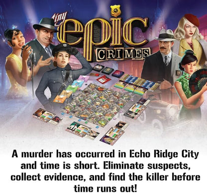 Tiny Epic Crimes Kickstarter Deluxe Version