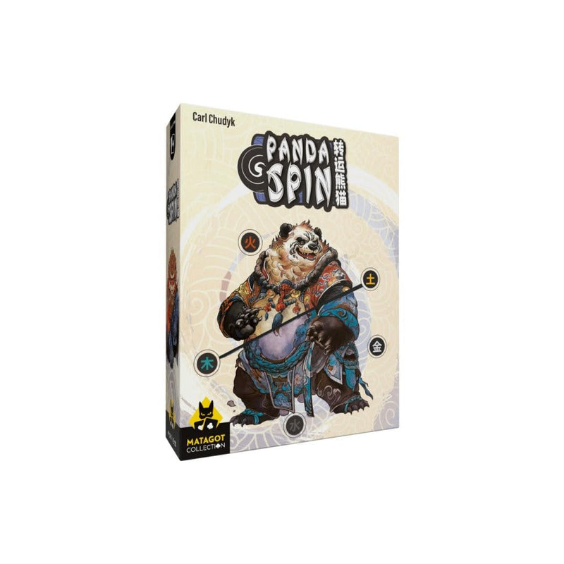 Matagot Panda Spin – Smart and Fast Card Game | Tactics, Flippers and Strategy for the Whole Family | Ages 7+ – 2 to 6 Players – 15 Min Games