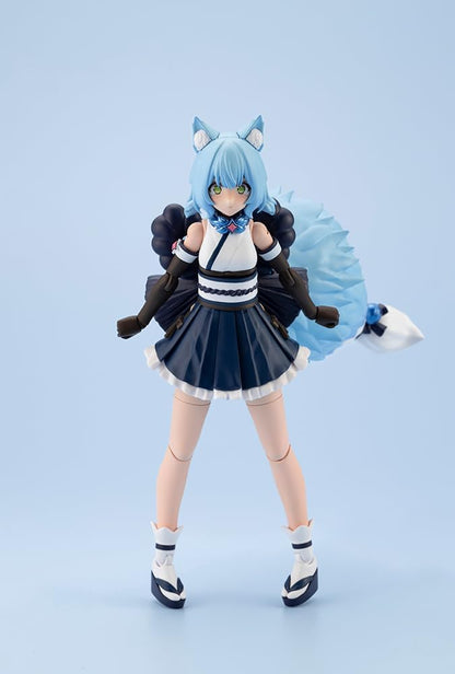 Kotobukiya Arcanadia Yukumo ReACT-C Plastic Model Total Height Approx. 6.1 Inches (155 mm) Not to Scale