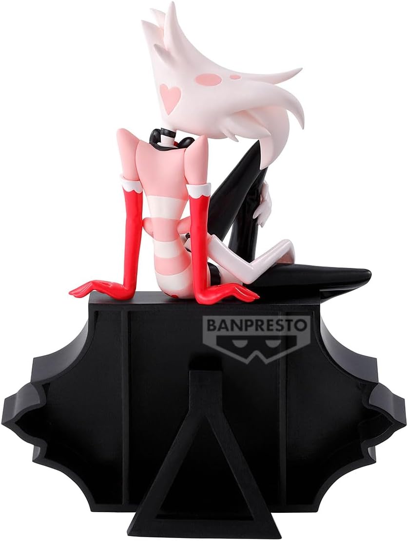 Banpresto BP29701P Angel Dust Hazbin Hotel Monitor Top (Ver.A), 16 cm, Multi-Colour, Collectible Figure, Ideal for Anime Fans