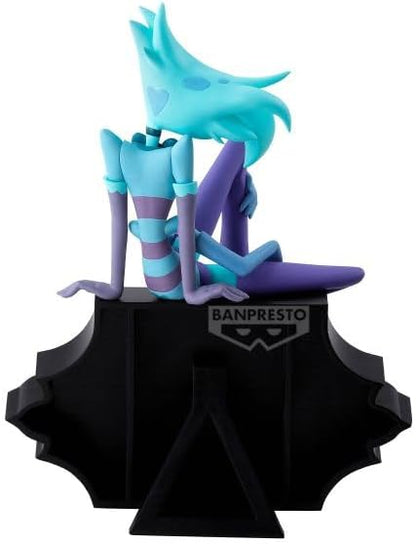 Banpresto Angel Dust Hazbin Hotel, Monitor Top (Ver.B) 16 cm, BP29702P, Multicoloured, Collectable Figure, Ideal for Anime Fans