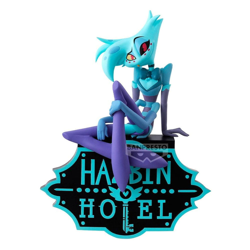 Banpresto Angel Dust Hazbin Hotel, Monitor Top (Ver.B) 16 cm, BP29702P, Multicoloured, Collectable Figure, Ideal for Anime Fans
