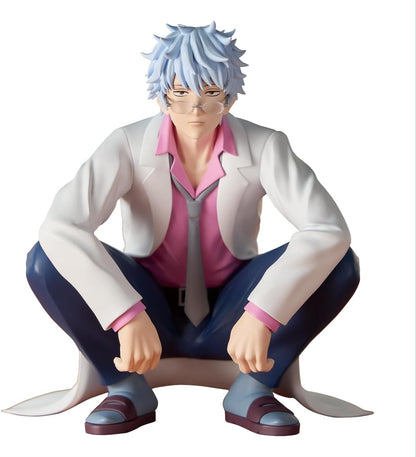 Banpresto Ginpachi Sakata Gintama Action Figure, Mr.Ginpachi'S Zany Class Desk 13 cm, BP29722P Multicolor, Collectible Figure, Optimo for Anime Fans