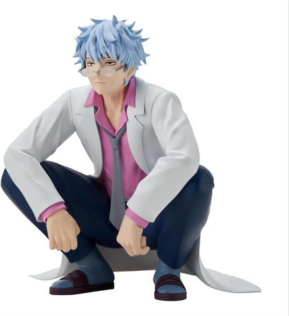 Banpresto Ginpachi Sakata Gintama Action Figure, Mr.Ginpachi'S Zany Class Desk 13 cm, BP29722P Multicolor, Collectible Figure, Optimo for Anime Fans