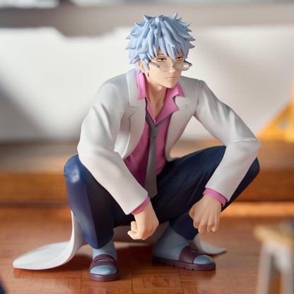 Banpresto Ginpachi Sakata Gintama Action Figure, Mr.Ginpachi'S Zany Class Desk 13 cm, BP29722P Multicolor, Collectible Figure, Optimo for Anime Fans