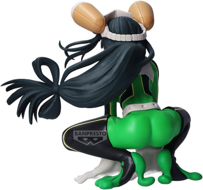 Banpresto Tsuyu Asui My Hero Academia Glitter & Glamours 5.5-Inch BP29747P Multicolour Collectible Figure Ideal for Anime Fans