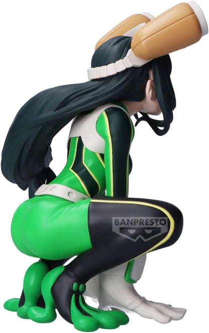 Banpresto Tsuyu Asui My Hero Academia Glitter & Glamours 5.5-Inch BP29747P Multicolour Collectible Figure Ideal for Anime Fans