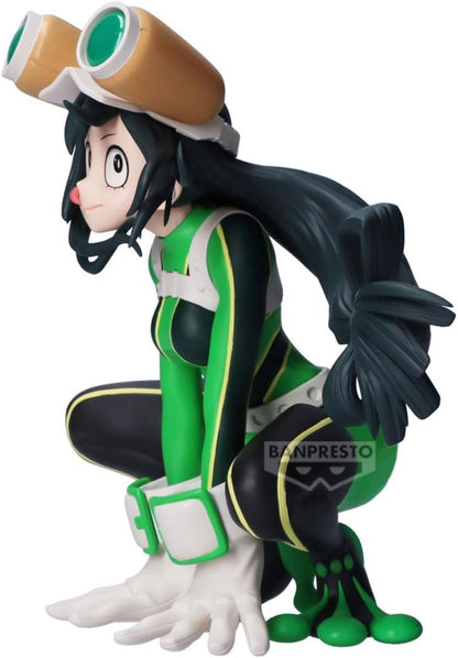 Banpresto Tsuyu Asui My Hero Academia Glitter & Glamours 5.5-Inch BP29747P Multicolour Collectible Figure Ideal for Anime Fans