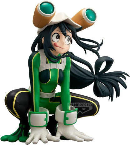Banpresto Tsuyu Asui My Hero Academia Glitter & Glamours 5.5-Inch BP29747P Multicolour Collectible Figure Ideal for Anime Fans