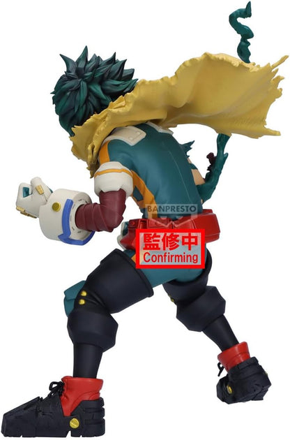 Banpresto Izuku Midoriya My Hero Academia Final Season BP29748P Action Figure, Multi-Colour, Collectible Figure, Ideal for Anime Fans