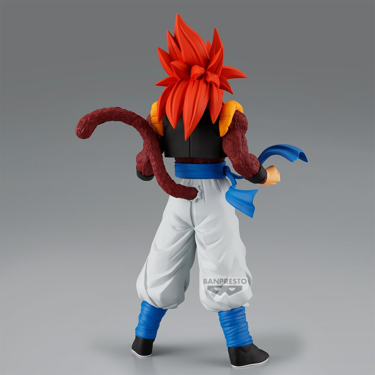 Banpresto Gogeta Super Saiyan 4 Dragon Ball GT Solid Edge Works BP29756P Multicolour Collectible Figure Ideal for Anime Fans