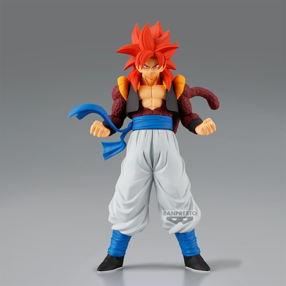 Banpresto Gogeta Super Saiyan 4 Dragon Ball GT Solid Edge Works BP29756P Multicolour Collectible Figure Ideal for Anime Fans