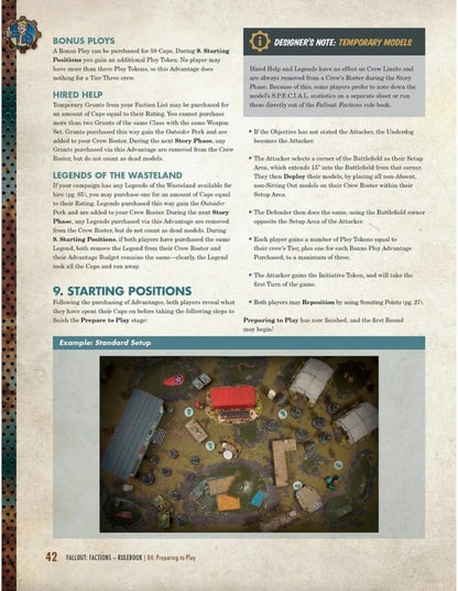 Modiphius, Fallout Factions the Board Game: Core Rulebook