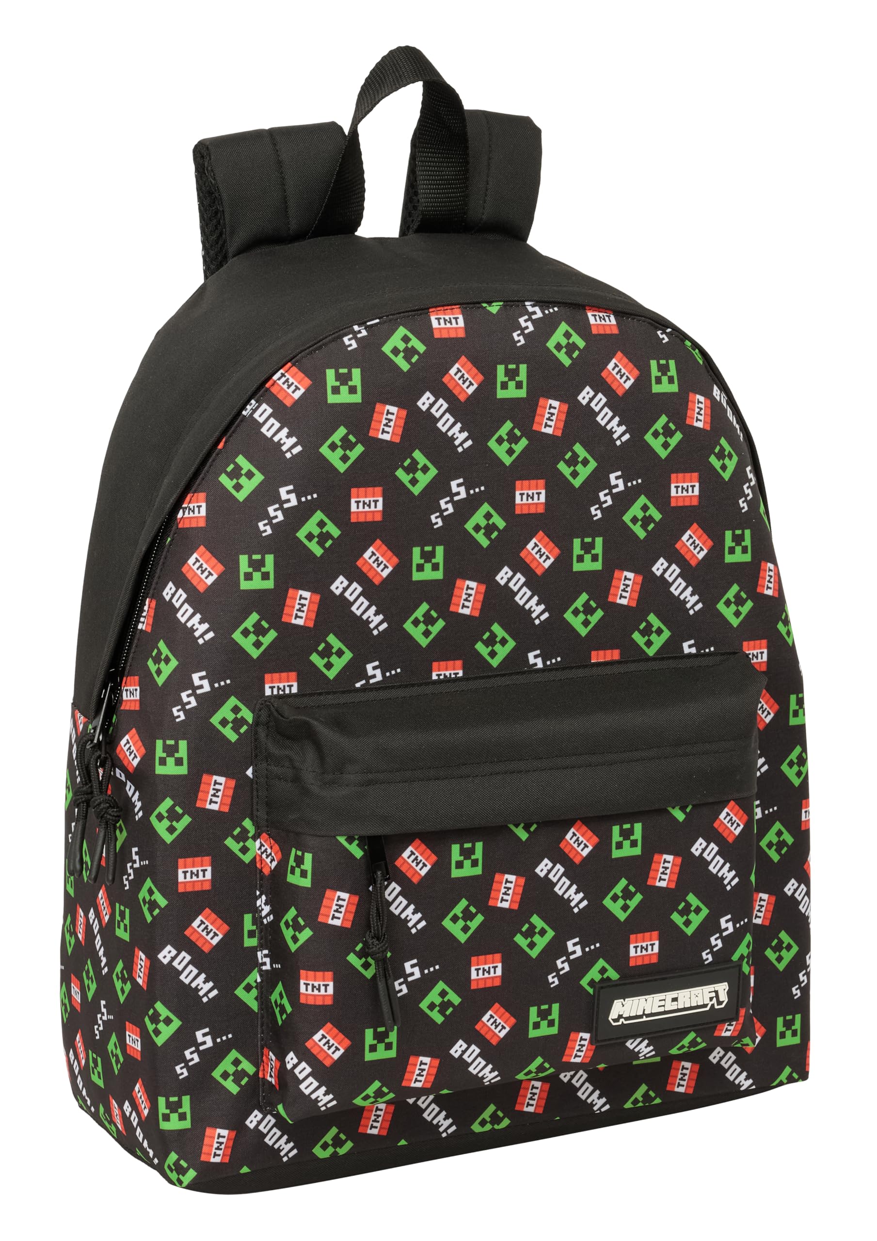 MINECRAFT – Children's Day Pack, Children's Backpack, Quality and Maximum Resistance, Comfortable and Versatile, 33 x 15 x 42 cm