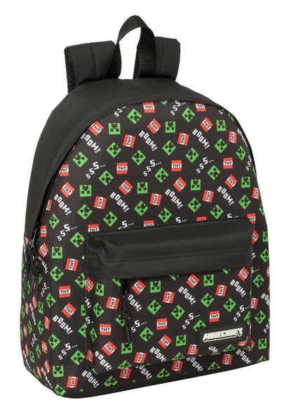 MINECRAFT – Children's Day Pack, Children's Backpack, Quality and Maximum Resistance, Comfortable and Versatile, 33 x 15 x 42 cm