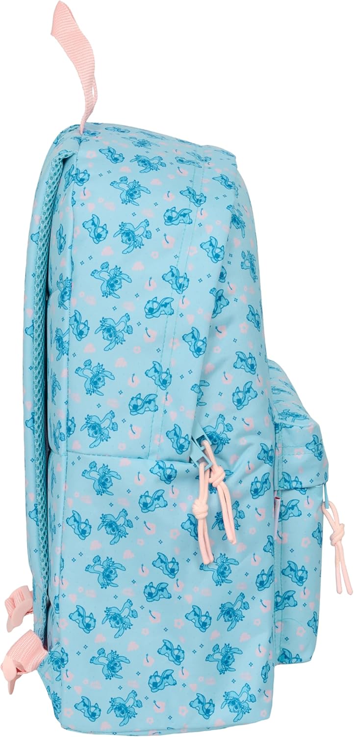 STITCH OHANA – Children's Day Pack, Children's Backpack, Quality and Maximum Resistance, Comfortable and Versatile, 33 x 15 x 42 cm