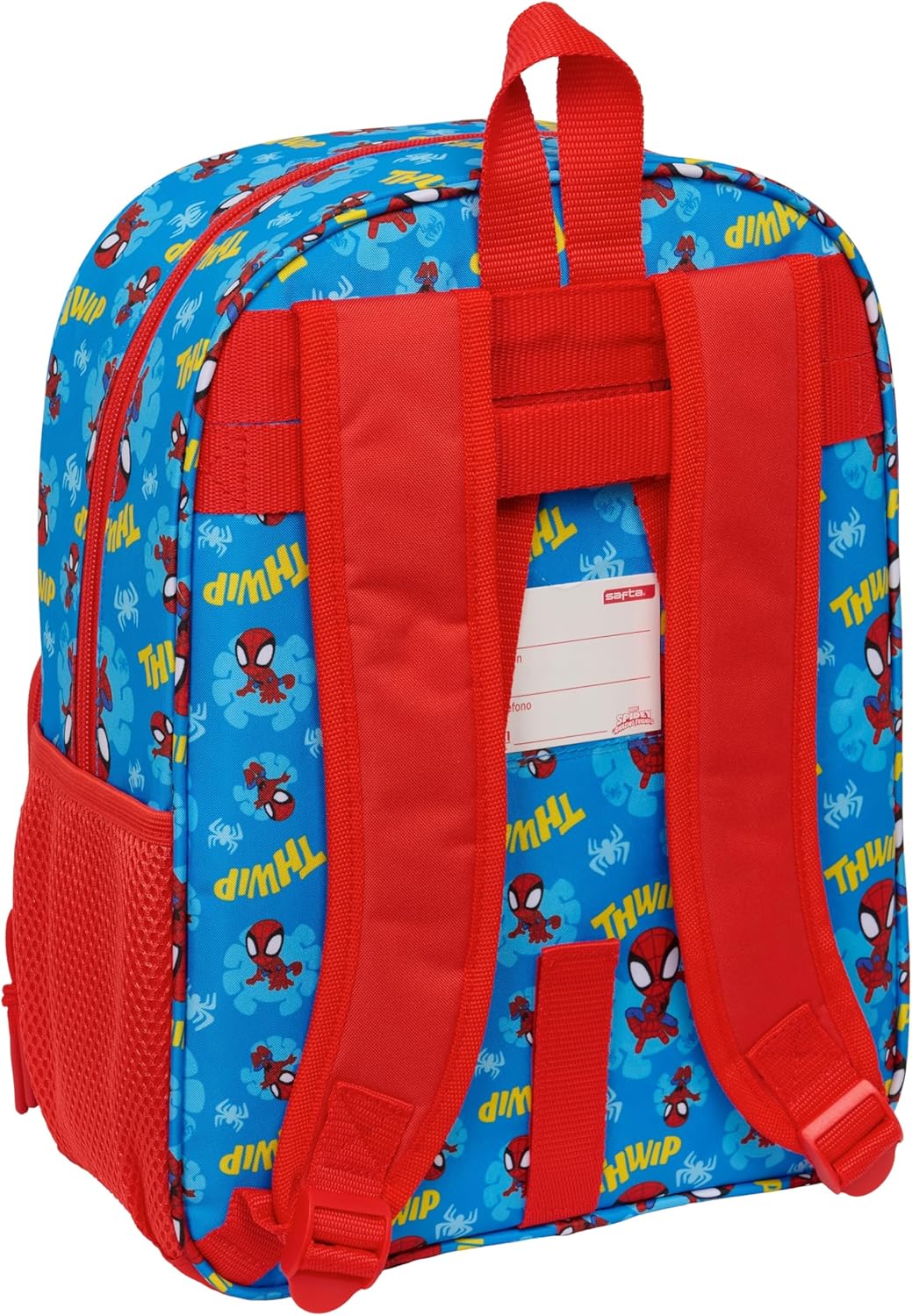 SPIDEY – Children's Backpack, Adaptable to Cart, Easy Cleaning, Ideal for Children of Different Ages, Comfortable and Versatile, Quality and Resistance, 26 x 11 x 34 cm