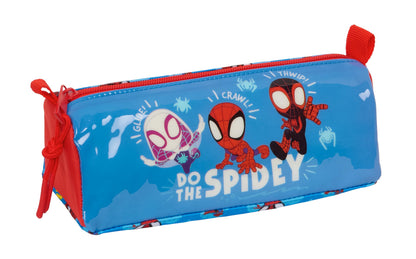 Spidey – Pencil Case with Zip and Compartment, Children's Pencil Case, Ideal for School Ages, Comfortable and Versatile, Quality and Resistance, 21 x 7 x 8 cm