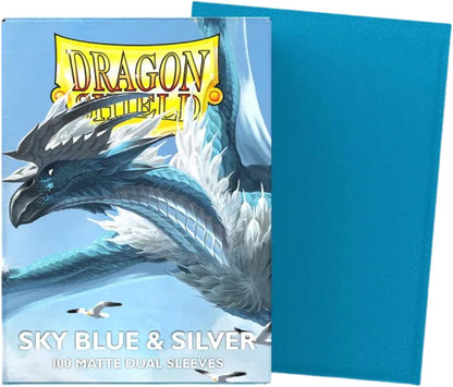 Dragon Shield | Matte Dual Standard Size Card Sleeves | 100ct - Smooth & Tough Premium TCG Sleeves - Compatible with Pokemon, One Piece, and Magic: The Gathering |