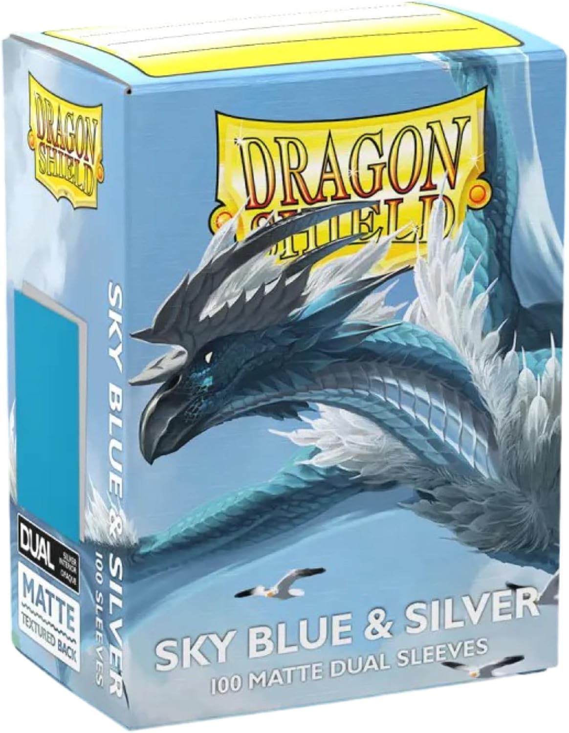 Dragon Shield | Matte Dual Standard Size Card Sleeves | 100ct - Smooth & Tough Premium TCG Sleeves - Compatible with Pokemon, One Piece, and Magic: The Gathering |